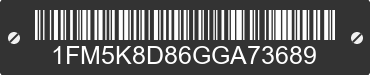 2016 FORD Explorer 1FM5K8D86GGA73689 VIN decoded