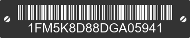 2013 FORD Explorer 1FM5K8D88DGA05941 VIN decoded