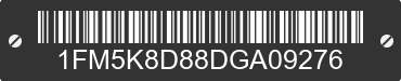 2013 FORD Explorer 1FM5K8D88DGA09276 VIN decoded