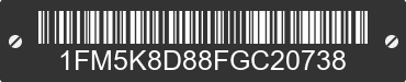 2015 FORD Explorer 1FM5K8D88FGC20738 VIN decoded