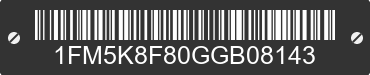 2016 FORD Explorer 1FM5K8F80GGB08143 VIN decoded