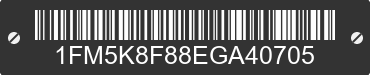 2014 FORD Explorer 1FM5K8F88EGA40705 VIN decoded