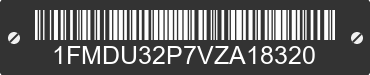 1997 FORD Explorer 1FMDU32P7VZA18320 VIN decoded