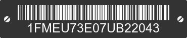 2007 FORD Explorer 1FMEU73E07UB22043 VIN decoded