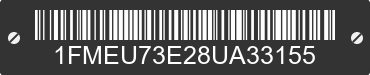 2008 FORD Explorer 1FMEU73E28UA33155 VIN decoded