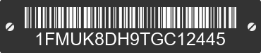 2026 FORD Explorer 1FMUK8DH9TGC12445 VIN decoded