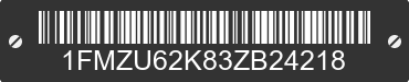 2003 FORD Explorer 1FMZU62K83ZB24218 VIN decoded