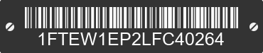 2020 FORD F-150 1FTEW1EP2LFC40264 VIN decoded