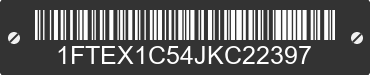 2018 FORD F-150 1FTEX1C54JKC22397 VIN decoded
