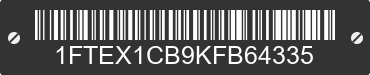 2019 FORD F-150 1FTEX1CB9KFB64335 VIN decoded