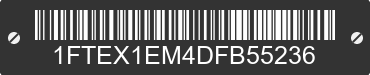 2013 FORD F-150 1FTEX1EM4DFB55236 VIN decoded