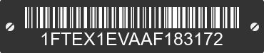 2010 FORD F-150 1FTEX1EVAAF183172 VIN decoded