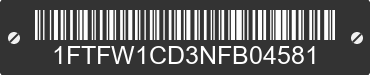 2022 FORD F-150 1FTFW1CD3NFB04581 VIN decoded
