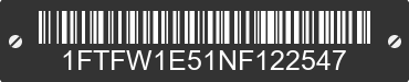 2022 FORD F-150 1FTFW1E51NF122547 VIN decoded