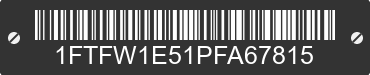 2023 FORD F-150 1FTFW1E51PFA67815 VIN decoded