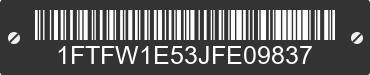 2018 FORD F-150 1FTFW1E53JFE09837 VIN decoded