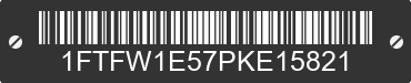 2023 FORD F-150 1FTFW1E57PKE15821 VIN decoded