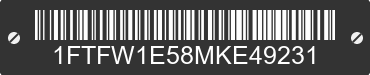 2021 FORD F-150 1FTFW1E58MKE49231 VIN decoded