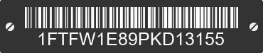 2023 FORD F-150 1FTFW1E89PKD13155 VIN decoded