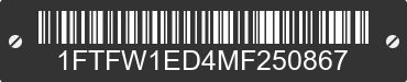 2021 FORD F-150 1FTFW1ED4MF250867 VIN decoded
