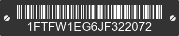 2018 FORD F-150 1FTFW1EG6JF322072 VIN decoded