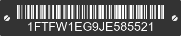 2018 FORD F-150 1FTFW1EG9JE585521 VIN decoded
