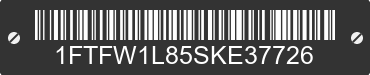 2025 FORD F-150 1FTFW1L85SKE37726 VIN decoded