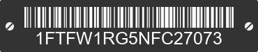 2022 FORD F-150 1FTFW1RG5NFC27073 VIN decoded