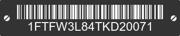 2026 FORD F-150 1FTFW3L84TKD20071 VIN decoded