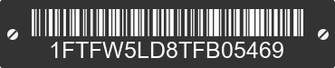 2026 FORD F-150 1FTFW5LD8TFB05469 VIN decoded