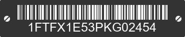 2023 FORD F-150 1FTFX1E53PKG02454 VIN decoded