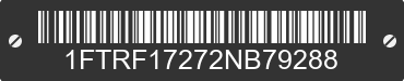 2002 FORD F-150 1FTRF17272NB79288 VIN decoded