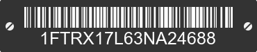 2003 FORD F-150 1FTRX17L63NA24688 VIN decoded