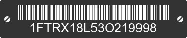 2003 FORD F-150 1FTRX18L53O219998 VIN decoded