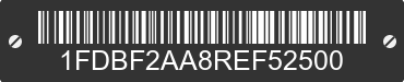 2024 FORD F-250 1FDBF2AA8REF52500 VIN decoded