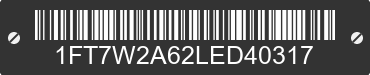 2020 FORD F-250 1FT7W2A62LED40317 VIN decoded