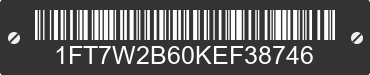2019 FORD F-250 1FT7W2B60KEF38746 VIN decoded