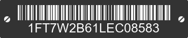 2020 FORD F-250 1FT7W2B61LEC08583 VIN decoded