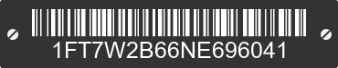 2022 FORD F-250 1FT7W2B66NE696041 VIN decoded