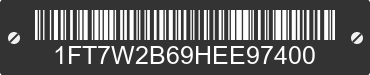 2017 FORD F-250 1FT7W2B69HEE97400 VIN decoded