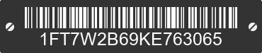 2019 FORD F-250 1FT7W2B69KE763065 VIN decoded
