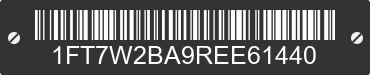 2024 FORD F-250 1FT7W2BA9REE61440 VIN decoded