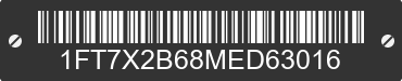 2021 FORD F-250 1FT7X2B68MED63016 VIN decoded