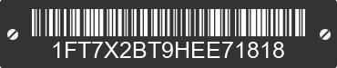2017 FORD F-250 1FT7X2BT9HEE71818 VIN decoded
