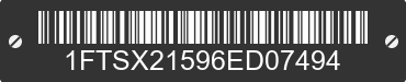 2006 FORD F-250 1FTSX21596ED07494 VIN decoded
