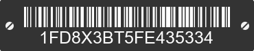2015 FORD F-350 1FD8X3BT5FE435334 VIN decoded