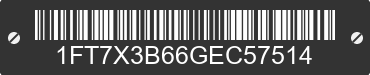 2016 FORD F-350 1FT7X3B66GEC57514 VIN decoded
