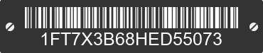 2017 FORD F-350 1FT7X3B68HED55073 VIN decoded