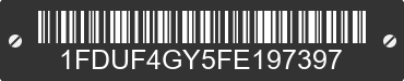 2015 FORD F-450 1FDUF4GY5FE197397 VIN decoded