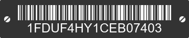 2012 FORD F-450 1FDUF4HY1CEB07403 VIN decoded